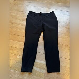 Express Extreme Stretch+ Skinny Mid Rise Pants Black Size 10 Short